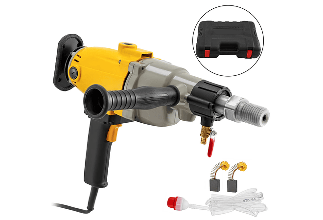 IMP0109- Vevor Broca de diamante de perfuração 1880w 2180w handheld diamante núcleo broca equipamento concreto 110mm 130mm 160mm 180mm molhado/seco 