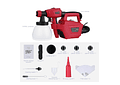 IMP0111- Meterk 800w pistola elétrica 1300ml grande capacidade de alta potência pulverizador da pintura 3 tamanhos do bocal ferramentas elétricas ajustáveis