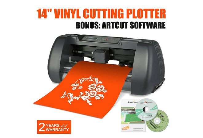 IMP0118- Máquina de Corte do plotador do sinal de vinil 14 porta usb 