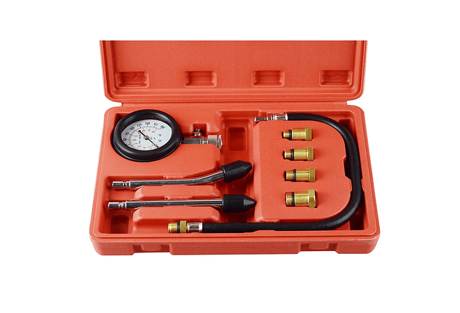 IMP0119- Compressão do poke da gasolina do compressor de 8 pces com adaptadores