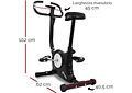 IMP0120- Bicicleta de exercício com cardio Gym Fitness Trainer, equipamento desportivo, treino corporal, resistência muscular e das pernas