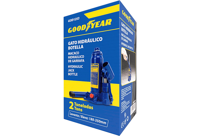 IMP0122- Gato Hidráulico de Garrafa, várias opções 