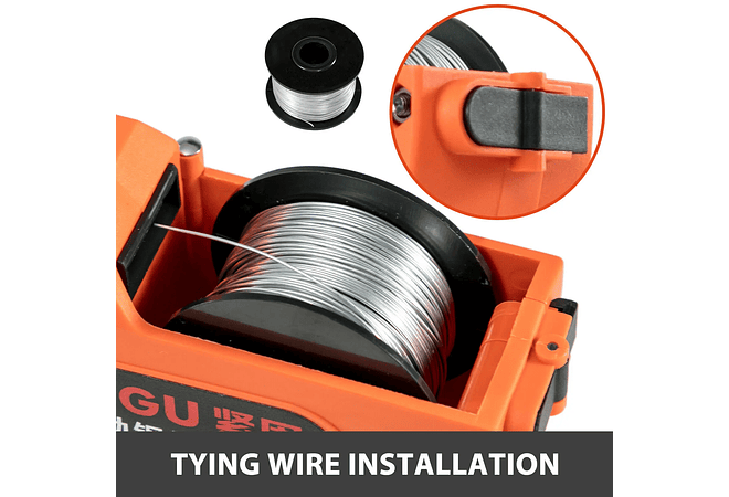 IMP0128- VEVOR 12V Broca sem fio, Vergalhão Tier Encadernação Máquina Automática Handheld Rebar Amarrando Bateria De Lítio Fio Sem Fio