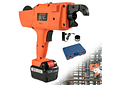 IMP0128- VEVOR 12V Broca sem fio, Vergalhão Tier Encadernação Máquina Automática Handheld Rebar Amarrando Bateria De Lítio Fio Sem Fio