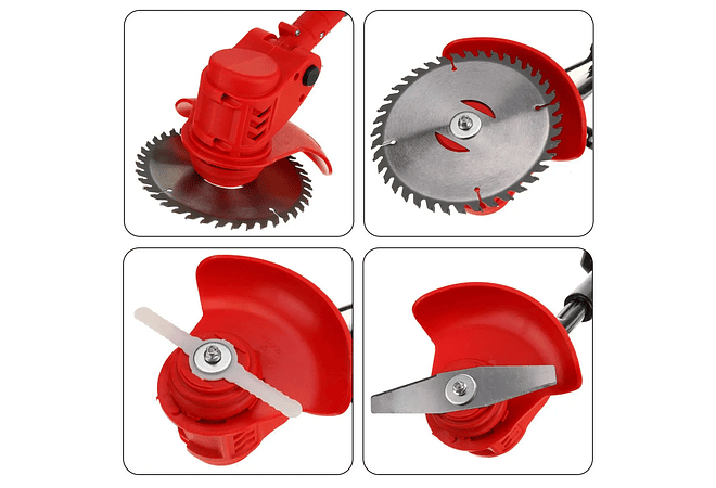 IMP0129- Cortador de Relva Elétrico sem fios 42vf 1880wcom 2 baterias lítio