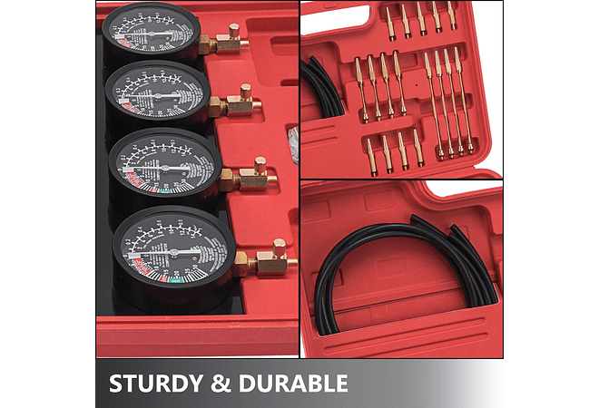 IMP0130-   Kit de ferramentas-  Sincronizador Carburador combustível a vácuo   com mangueira borracha