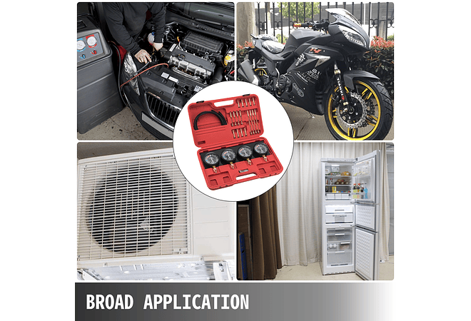 IMP0130-   Kit de ferramentas-  Sincronizador Carburador combustível a vácuo   com mangueira borracha