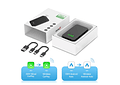 IMP0131- Adaptador Auto Android Sem Fio CarlinKit, Apple CarPlay, Ai Box, Dongle USB, Audi, VW, Benz, Kia, Honda, Toyota, Ford, 5.0, 4.0