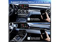 IMP0131- Adaptador Auto Android Sem Fio CarlinKit, Apple CarPlay, Ai Box, Dongle USB, Audi, VW, Benz, Kia, Honda, Toyota, Ford, 5.0, 4.0