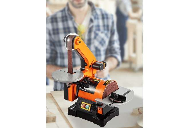 IMP0132- Vevor Lixadeira Elétrica 250w mini mesa 5in fixed-angle 