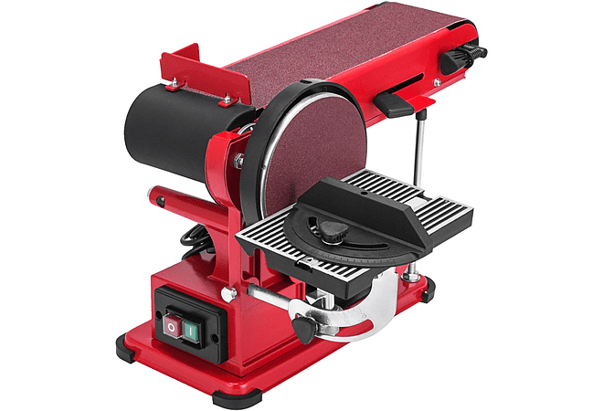 IMP0133- Lixadeira de Disco elétrico de mesa combo 1420rpm - Vevor 375w 6in 