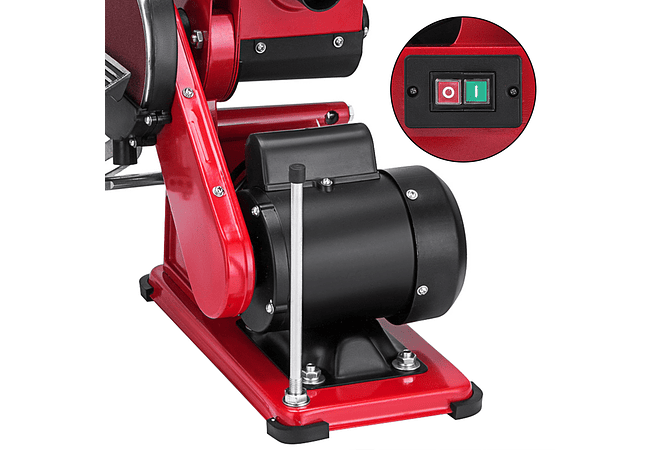 IMP0133- Lixadeira de Disco elétrico de mesa combo 1420rpm - Vevor 375w 6in 