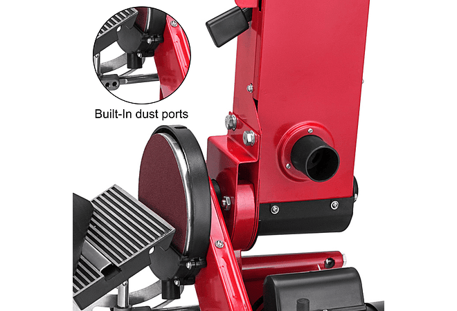 IMP0133- Lixadeira de Disco elétrico de mesa combo 1420rpm - Vevor 375w 6in 