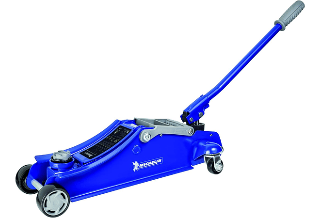 IMP0135 -MICHELIN 92416 Gato Hidráulico, Capacidade de Carga 1800 kg, Azul