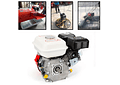 IMP0136- Motor a gasolina Rotavator, Arrefecimento a ar, 4 motores Stroke, 1 cilindro, Motor Kart 7.5HP, Lavadora a pressão, 5100W, 3600rpm