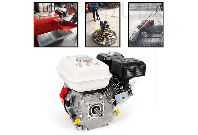 IMP0136- Motor a gasolina Rotavator, Arrefecimento a ar, 4 motores Stroke, 1 cilindro, Motor Kart 7.5HP, Lavadora a pressão, 5100W, 3600rpm