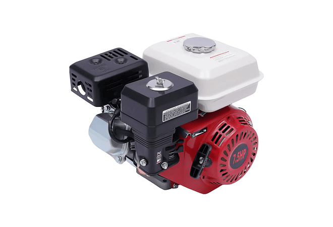 IMP0136- Motor a gasolina Rotavator, Arrefecimento a ar, 4 motores Stroke, 1 cilindro, Motor Kart 7.5HP, Lavadora a pressão, 5100W, 3600rpm