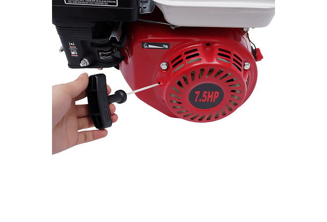 IMP0136- Motor a gasolina Rotavator, Arrefecimento a ar, 4 motores Stroke, 1 cilindro, Motor Kart 7.5HP, Lavadora a pressão, 5100W, 3600rpm