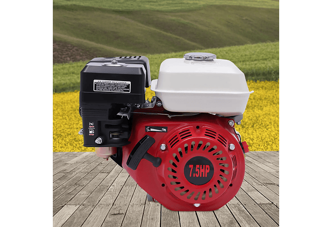 IMP0136- Motor a gasolina Rotavator, Arrefecimento a ar, 4 motores Stroke, 1 cilindro, Motor Kart 7.5HP, Lavadora a pressão, 5100W, 3600rpm