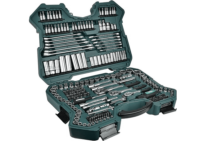 IMP0141 - Mala com chaves e outras ferramentas tamanho: 12x36x51 cm),- Mannesmann M98430