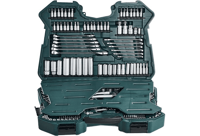 IMP0141 - Mala com chaves e outras ferramentas tamanho: 12x36x51 cm),- Mannesmann M98430