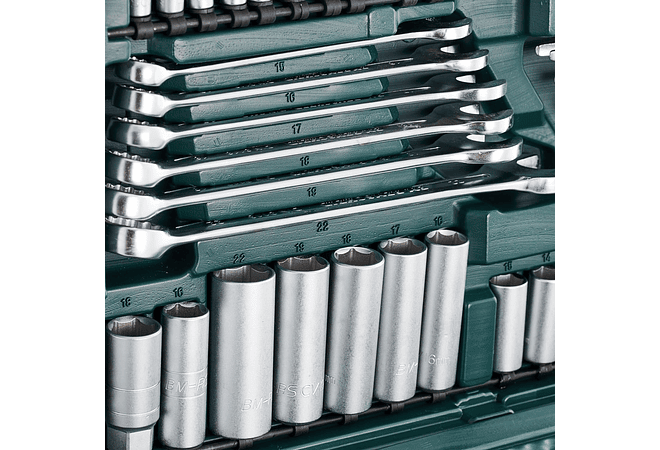 IMP0141 - Mala com chaves e outras ferramentas tamanho: 12x36x51 cm),- Mannesmann M98430