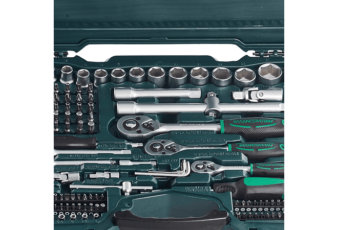 IMP0141 - Mala com chaves e outras ferramentas tamanho: 12x36x51 cm),- Mannesmann M98430