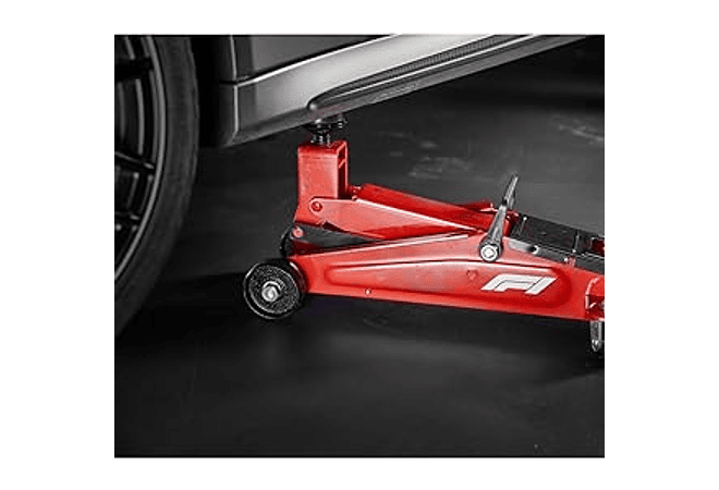 IMP0149- Macaco hidráulico para veículos todo-o-terreno Formula 1, 3 toneladas, com pega, superfície de apoio rotativa de 360°, 