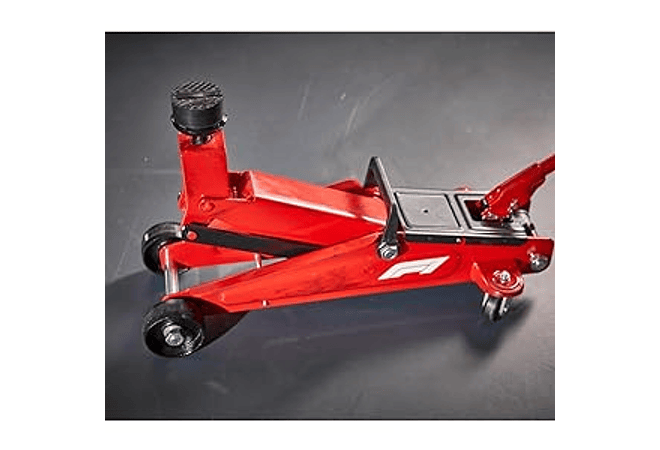 IMP0149- Macaco hidráulico para veículos todo-o-terreno Formula 1, 3 toneladas, com pega, superfície de apoio rotativa de 360°, 