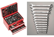  IMP0150- Caixa de ferramentas equipada com 155 peças -- Mannesmann M29066