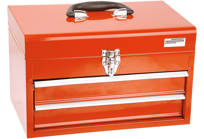  IMP0150- Caixa de ferramentas equipada com 155 peças -- Mannesmann M29066