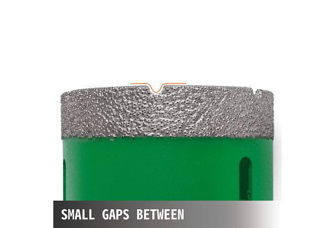 IMP0151- Vevor diamante perfuração núcleo bit m14 thread cerâmica telha buraco viu broca conjunto com caso para perfuração em granito mármore porcelana