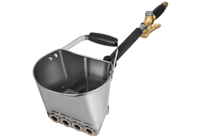 IMP0158-  Pistola de pulverizador de argamassa 4-jet 3kw parede stucco pá funil - Vevor
