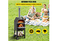 IMP0159- Forno para ar livre, com rodas e alças 12 &quot; (forno de pizza, assados...) -Vevor