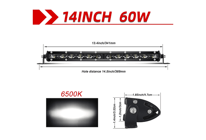 IMP0160- Barra LED para carros , 32 &quot;, 150W, 4x4, Lada Niva, trator, barco, 12V, 24V