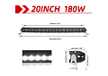 IMP0160- Barra LED para carros , 32 &quot;, 150W, 4x4, Lada Niva, trator, barco, 12V, 24V