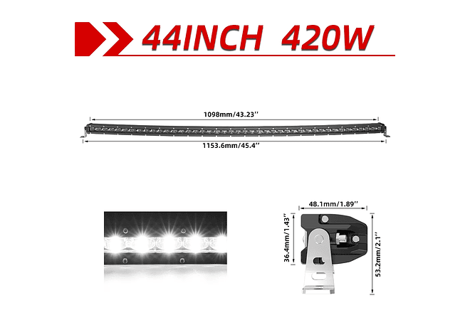 IMP0160- Barra LED para carros , 32 &quot;, 150W, 4x4, Lada Niva, trator, barco, 12V, 24V