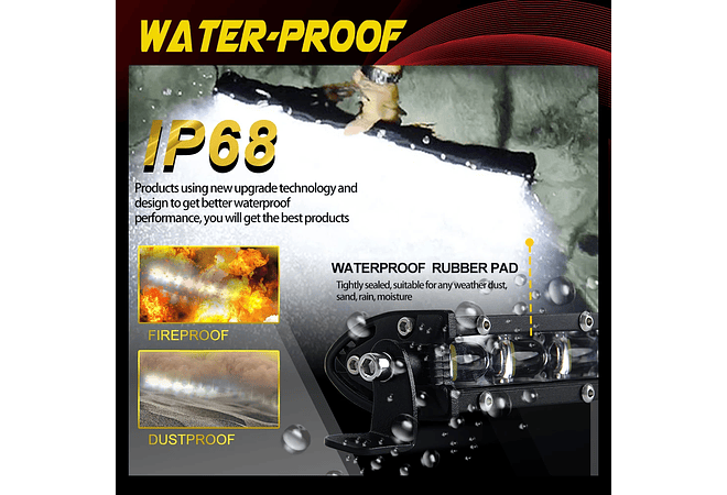 IMP0160- Barra LED para carros , 32 &quot;, 150W, 4x4, Lada Niva, trator, barco, 12V, 24V