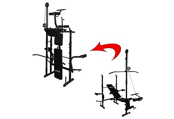 IMP0169- Banco de musculação para ginásio máximo 300 kg 