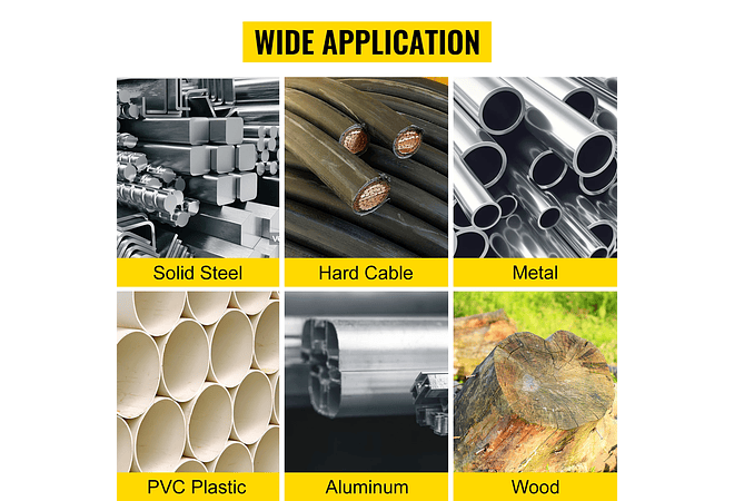 IMP0170- Serra de banda portátil sem fio, capacidade de corte, velocidade variável, motor 10Amp, corte profundo, metal, madeira, tubos, vergalhões- VEVOR