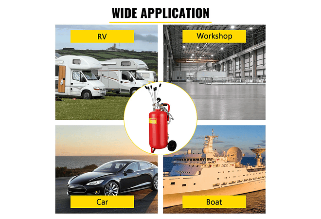 IMP0171- Compressor Pneumático 22.7 litros, exaustor de óleo do tanque - Vevor 