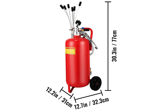 IMP0171- Compressor Pneumático 22.7 litros, exaustor de óleo do tanque - Vevor 