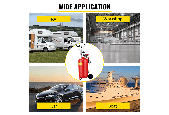 IMP0171- Compressor Pneumático 22.7 litros, exaustor de óleo do tanque - Vevor 