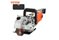 IMP0173- Cortador de parede de Betão elétrico 1300w, cortador de parede de tijolo elétrico cortador de ranhuras sem costura, 115mm serra circular - Vevor