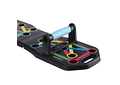 IMP0176 - Tábua de flexões dobrável multifuncional 14 em 1, suporte de flexões colorido, construção muscular, academia de ginástica