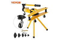 IMP0187- Integral Manual Hidráulico Tubo Bender Dia 13-34mm com 6 Dies Kit 10Ton Multifunções Aço Tubo De Cobre Ferramenta De Dobra- VEVOR SWG-1