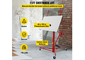 IMP0188- Levantador de rolamento do drywall de vevor 11ft com rodas lockable painel resistente do gesso da capacidade 150lbs 