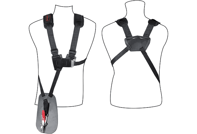 IMP0192- Corta-sebes Aparador de sebes Cortador de escovas Motosserra Motosserra 5em1 a gasolina - Monzana