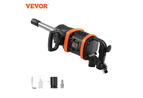 IMP0193- VEVOR - Chave de impacto pneumática de torque reverso, chave de impacto pneumática, bigorna estendida de 8 polegadas, troca de pneus
