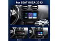 IMP0194- Rádio Podofo 4G CarPlay Android Para SEAT Ibiza 6j 2009-2013 Multimedia Player HiFi Receptor Estéreo GPS Navi 2din Unidade 